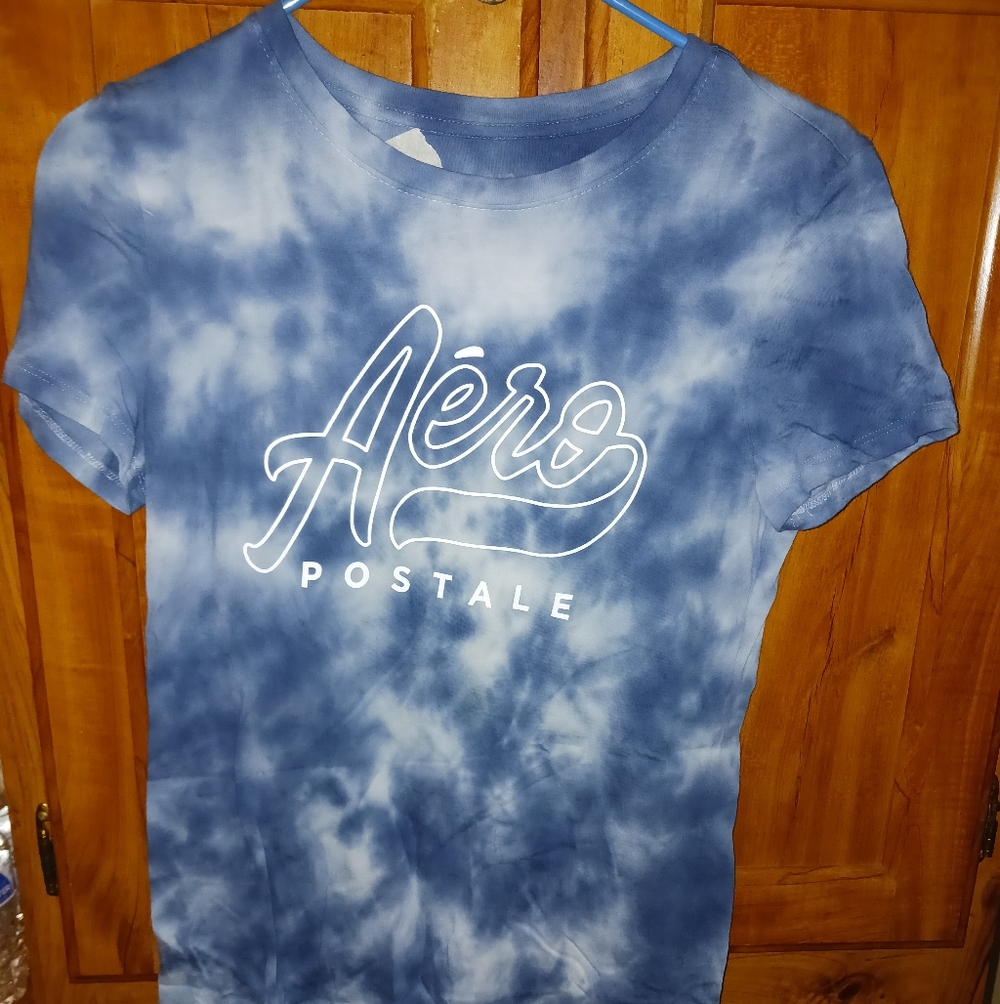 Aeropostale Cloudy Blue Tee